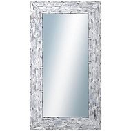 DANTIK Mirror in frame 50 × 90 cm Travertino silver - Mirror
