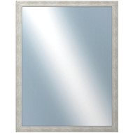 DANTIK Mirror in frame 70 × 90 cm ANDRÉ big silver - Mirror