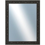 DANTIK Mirror in frame 70 × 90 cm PRAHA black - Mirror