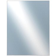 DANTIK Mirror in frame 70 × 90 cm Profile 01 silver glossy - Mirror