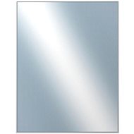 DANTIK Mirror in frame 70 × 90 cm Profile 02 silver matt - Mirror