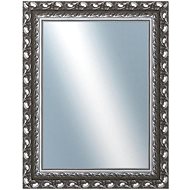 DANTIK Mirror in frame 70 × 90 cm ROKOKO graphite - Mirror