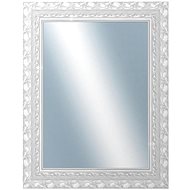 DANTIK Mirror in frame 70 × 90 cm ROKOKO silver handball - Mirror