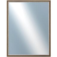DANTIK Mirror in frame 70 × 90 cm TAIGA light brown - Mirror