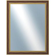 DANTIK Mirror in frame 70 × 90 cm reversible red-gold plastic - Mirror
