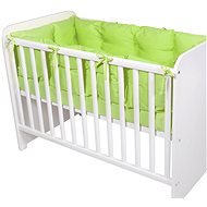 Lorelli UNI crib mantel 4 pcs. 60x120 CM GREEN - Crib Bumper