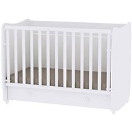 Crib Lorelli DREAM NEW 140x70 CM WHITE - Cot