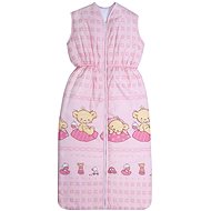 Winter sleeping bag 95 CM SUPERSTAR BEARS PINK - Children's Sleeping Bag