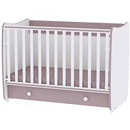 Multifunctional Cot Lorelli DREAM NEW 120x60CM WHITE/CAPPUCCINO - Cot