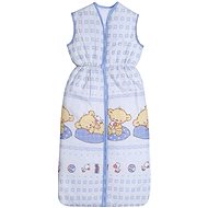 Winter sleeping bag 95 CM SUPERSTAR BEARS BLUE - Children's Sleeping Bag