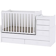 Multifunctional Cot Lorelli MAXI PLUS NEW 160x70CM WHITE - Cot