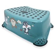 Lorelli HAPPY MELODIES GREEN baby footstool - Stepper