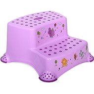 Double step to the toilet/washbasin Lorelli HIPPO LILAC - Stepper
