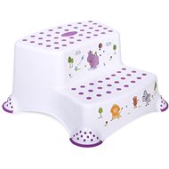 Lorelli HIPPO WHITE double step for toilet/washbasin - Stepper