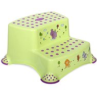 Double step to the toilet/washbasin Lorelli HIPPO GREEN - Stepper