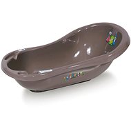 Baby bath tub Lorelli 84 CM DARK BEIGE LITTLE BEAR - Baby Bathtub