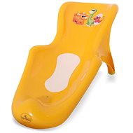 Lorelli bath mat with anti-slip ANTI SLIP ORANGE DINO - Baby Bath Pad