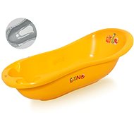 Baby bath tub Lorelli 100 CM with anti-slip pad ORANGE DINO - Baby Bathtub