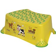 Baby footstool Lorelli FUNNY FARM GREEN MEADOW - Stepper
