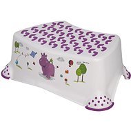 Lorelli HIPPO WHITE baby footstool - Stepper