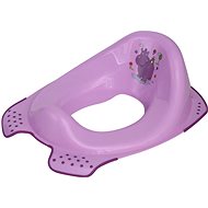 Baby toilet seat Lorelli ANATOMIC HIPPO LILAC - Children's toilet training seat