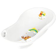 Baby bath tub Lorelli DISNEY 84 CM with stopper BEAR WHITE - Baby Bathtub