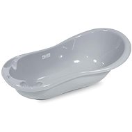 Baby bath tub Lorelli CLASSIC 100 cm COOL GREY - Baby Bathtub