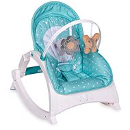 Lorelli ENJOY GREEN MOON BEAR 2in1 rocking chair - Baby Rocker
