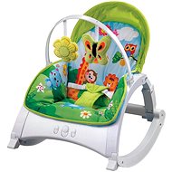 Lorelli ENJOY JUNGLE GREEN 2in1 rocking chair - Baby Rocker