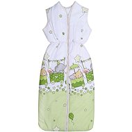 Winter sleeping bag 105 CM HAPPY TRAIN GREEN - Children's Sleeping Bag