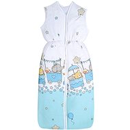 Winter sleeping bag 105 CM HAPPY TRAIN BLUE - Children's Sleeping Bag