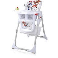 Dining chair Lorelli YAM YAM WHITE RACING FRIENDS - High Chair
