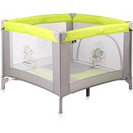 Playpen Lorelli PLAY STATION GREEN&GREY ELEPHANT - Baby Playpen