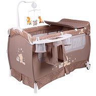 Lorelli SLEEP'N'DREAM PLUS BEIGE 2in1 travel cot and playpen - Travel Bed