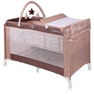 Travel cot and playpen 2in1 Lorelli VERONA PLUS BEIGE - Travel Bed
