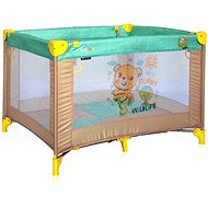 Playpen Lorelli PLAY BEIGE&GREEN HONEY BEAR - Baby Playpen