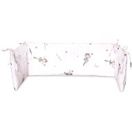 Lorelli RANFORCE BALLET crib mantinet - Crib Bumper