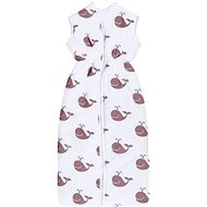 Sleeping bag summer - XL RANFORCE WHALES BEIGE - Children's Sleeping Bag
