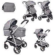 Stroller Lorelli SOLA SET GREY - Baby Buggy