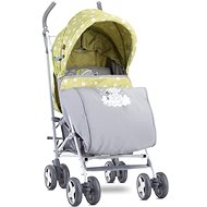 Stroller Lorelli IDA + Carrycot GREEN&GREY ELEPHANT - Baby Buggy