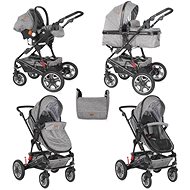 Lorelli LORA SET DARK GREY Baby Buggy - Baby Buggy