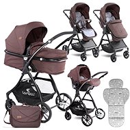 Lorelli STARLIGHT SET BEIGE - Baby Buggy