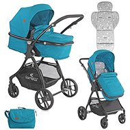 Stroller Lorelli STARLIGHT DARK BLUE Baby Buggy - Baby Buggy