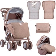 Lorelli TOLEDO SET BEIGE INDIAN BEAR Baby Buggy - Baby Buggy