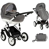 Stroller Lorelli MIA GREY 2-in-1 AIR - Baby Buggy