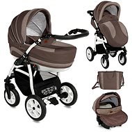 Lorelli KARA BROWN 3-in-1 AIR Stroller - Baby Buggy
