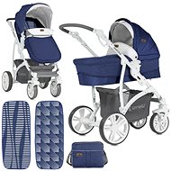 Stroller ARIZONA+PRAM BODY+BAG BLUE - Baby Buggy