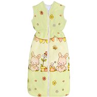 Sleeping bag summer 95 CM BUNNIES GREEN - Children's Sleeping Bag