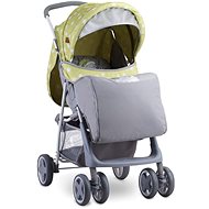 Stroller Lorelli TERRA + Carrycot GREEN&GREY ELEPHANT - Baby Buggy