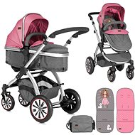 Stroller Lorelli AURORA ROSE&GREY PRINCESS - Baby Buggy